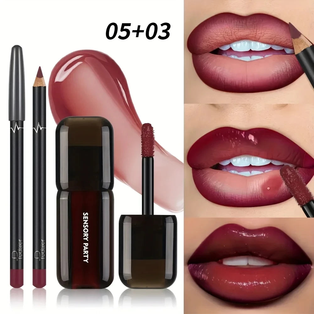 Gradient Lip Liner and Gloss Set