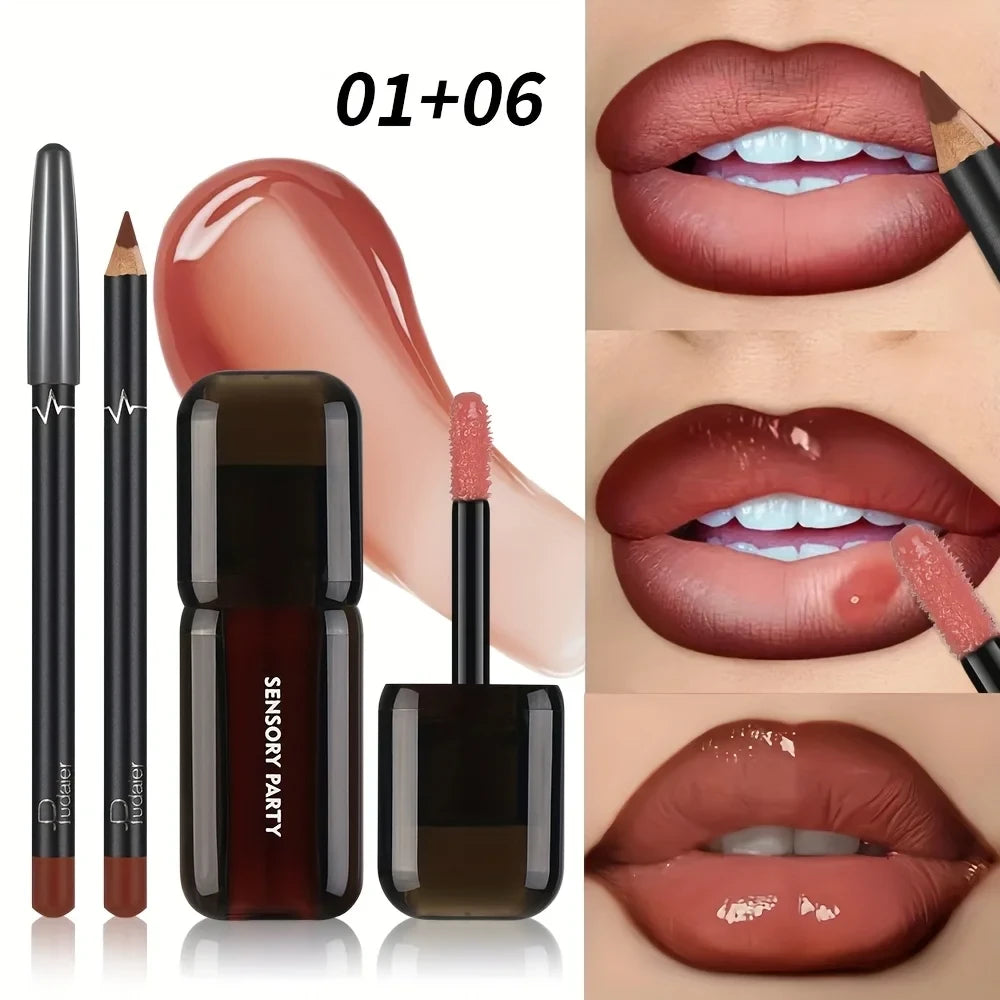 Gradient Lip Liner and Gloss Set