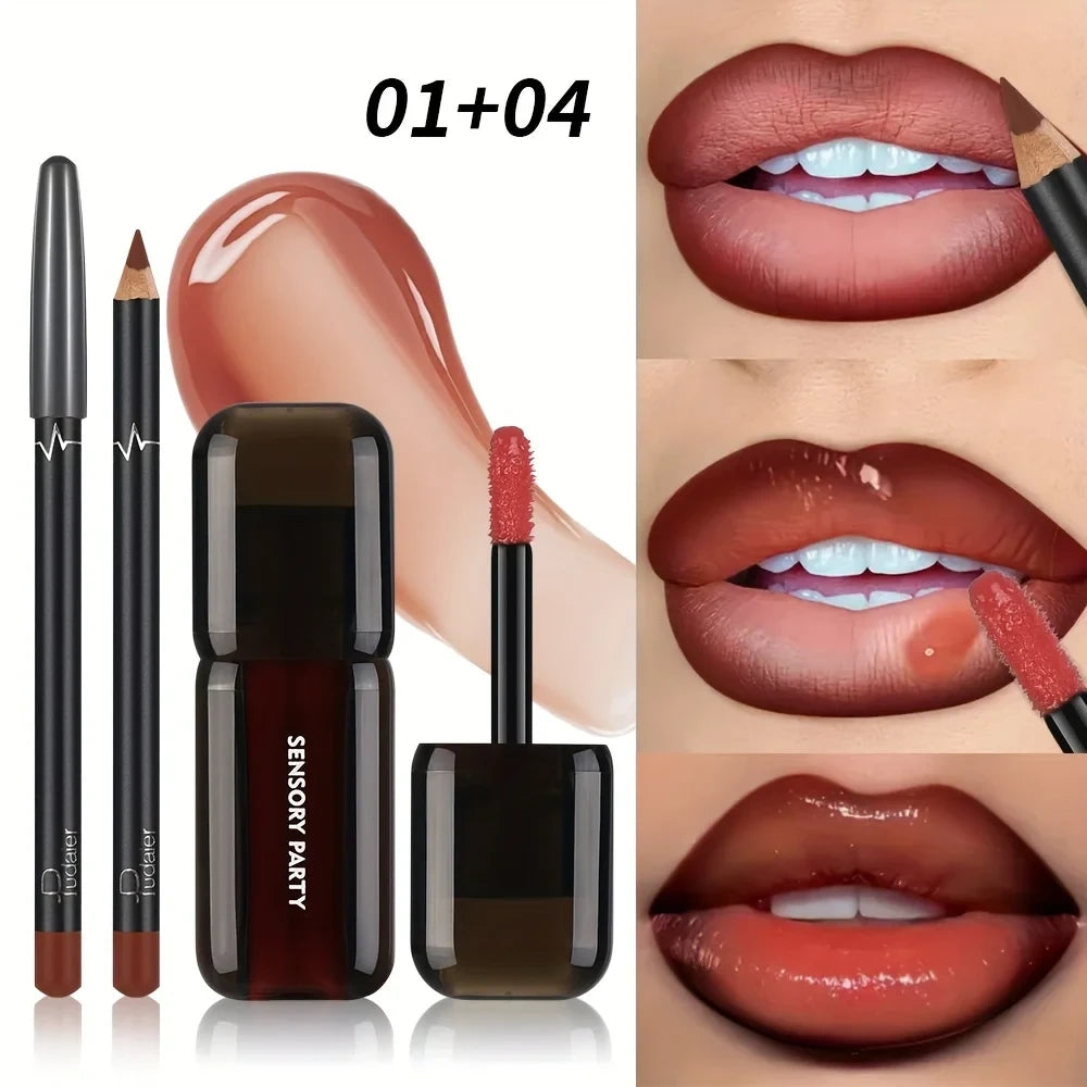 Gradient Lip Liner and Gloss Set