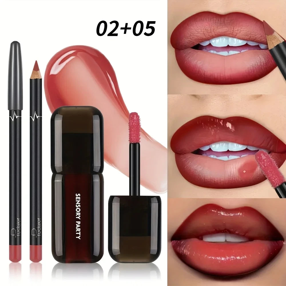 Gradient Lip Liner and Gloss Set