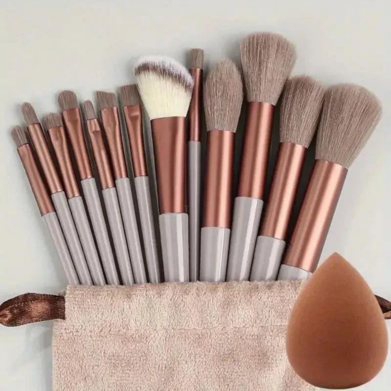 Professional Soft Cosmetic Brush Set