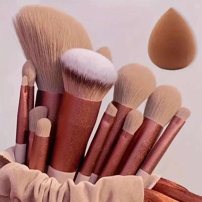 Professional Soft Cosmetic Brush Set
