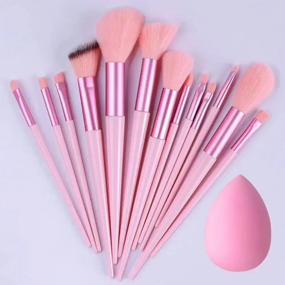 Professional Soft Cosmetic Brush Set