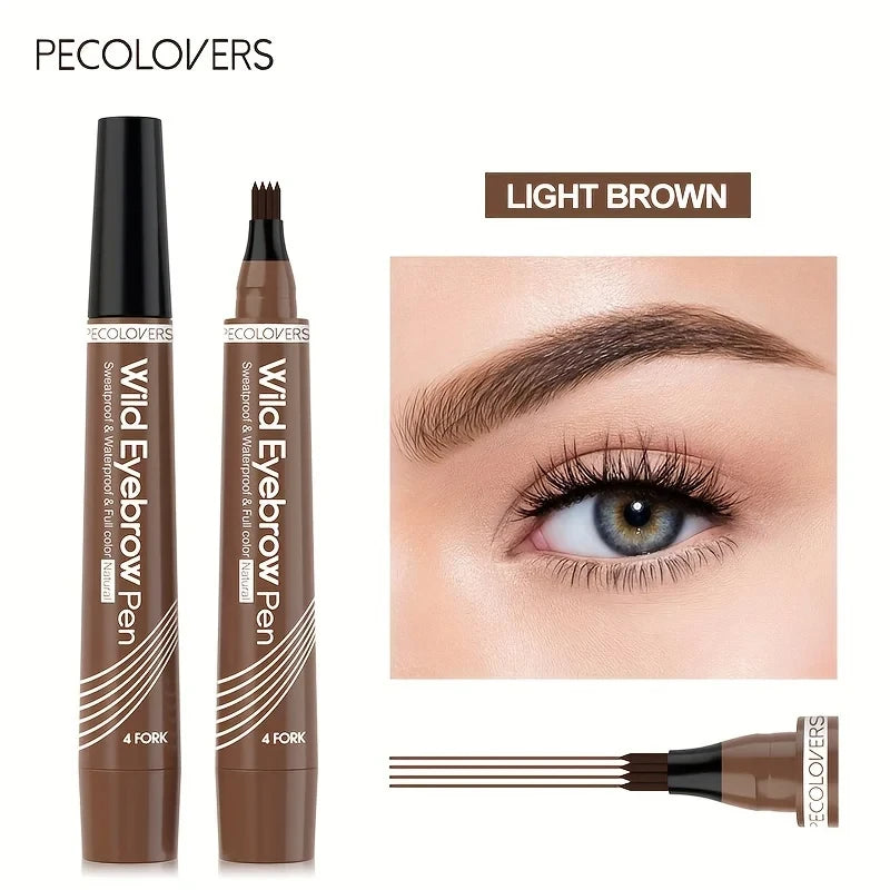 Four Tip Waterproof Eyebrow Pen