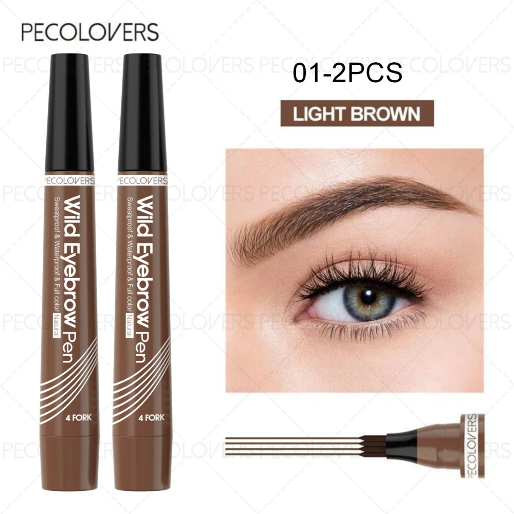 Four Tip Waterproof Eyebrow Pen