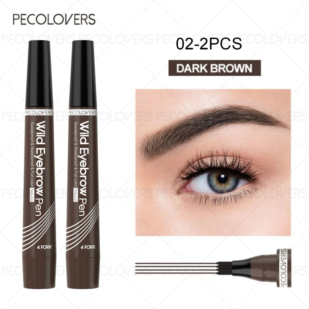 Four Tip Waterproof Eyebrow Pen