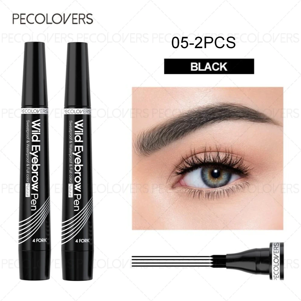 Four Tip Waterproof Eyebrow Pen