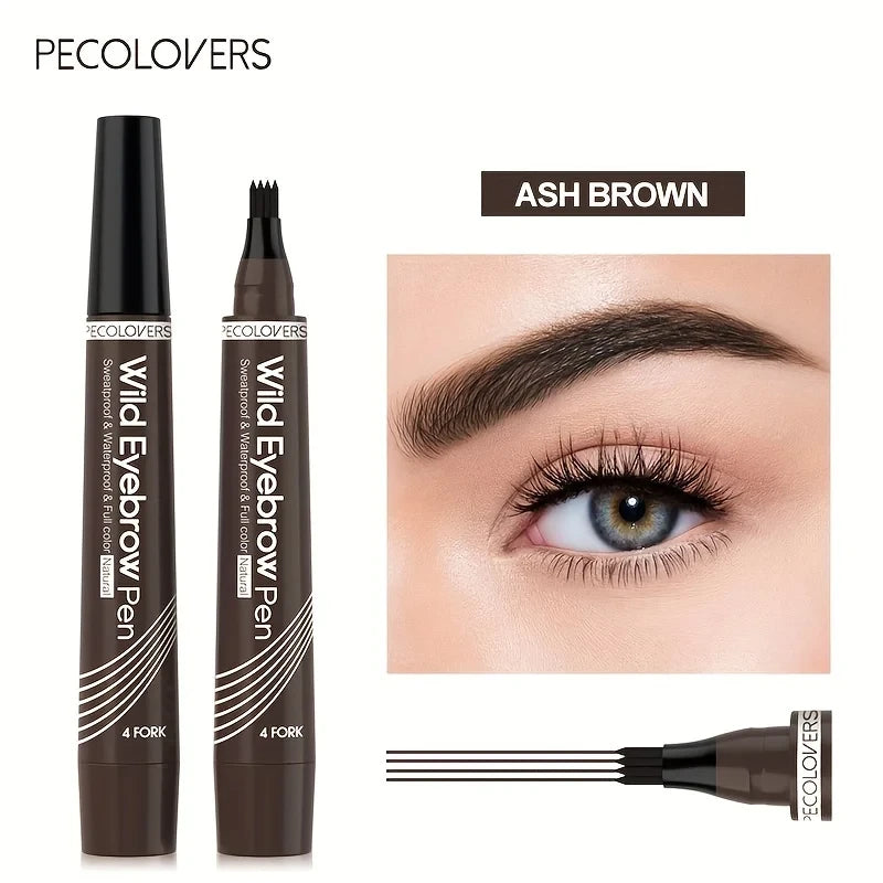 Four Tip Waterproof Eyebrow Pen