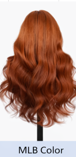 Light Brown Ombre Brazilian Hair 24' Glueless Piano Color Body Wave Human Hair Pre-cut Lace Front Wigs