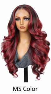 Black Salon-Quality Luxurious Glueless Brazilian HD Lace Wig Body Wave Wear and Go Hair