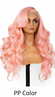 Dark Brown 24' Transparent Glueless Full HD Lace Wigs Straight Frontal Peruvian Hair Wigs