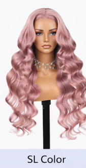 Copper Ginger Loose Body Wave Light 3D Cap C Part Glueless 24' Mini Knots Pre-plucked Brazilian Lace Wig