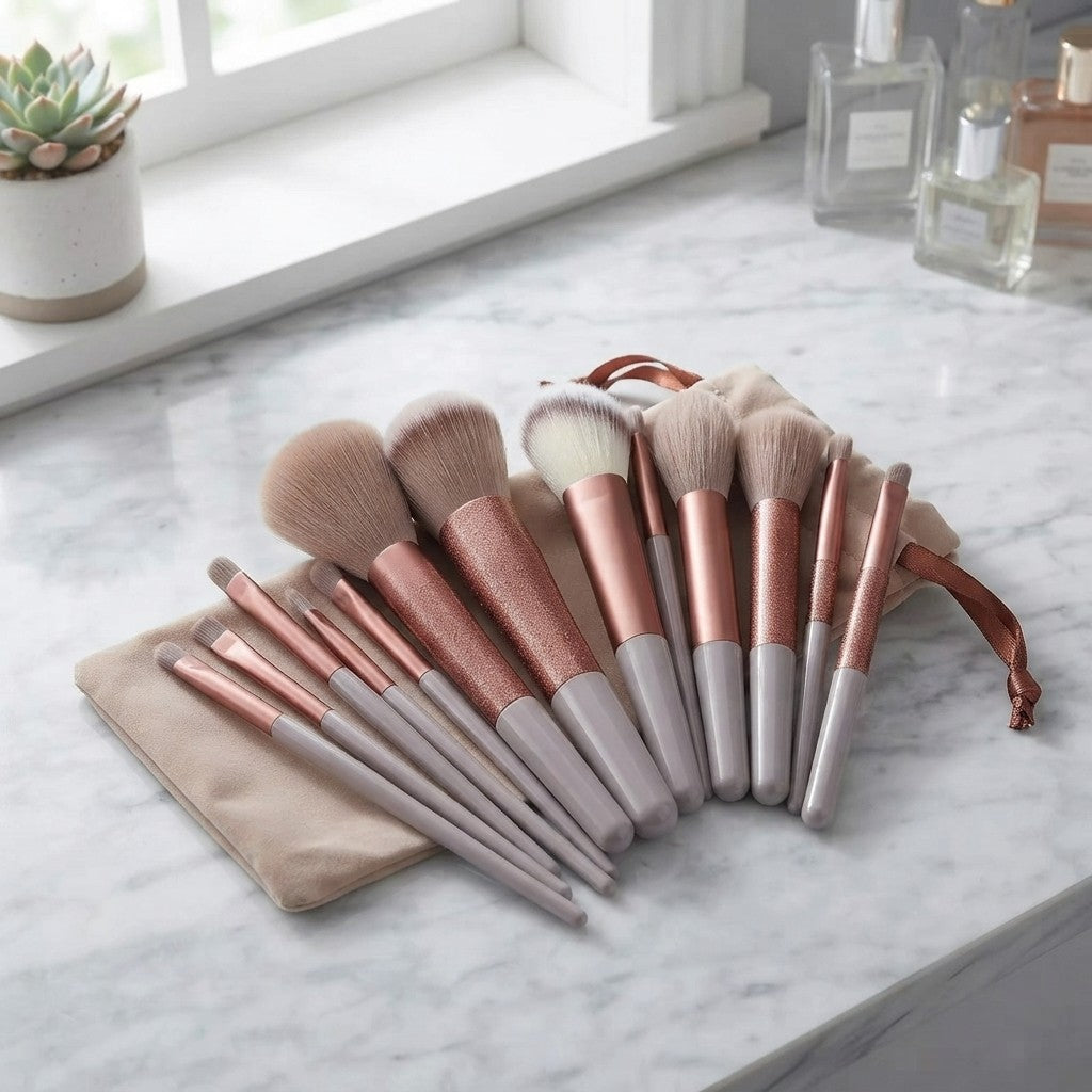 Professional Soft Cosmetic Brush Set