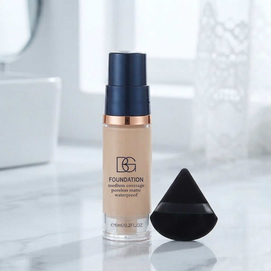 Full Coverage Waterproof Liquid Foundation Set