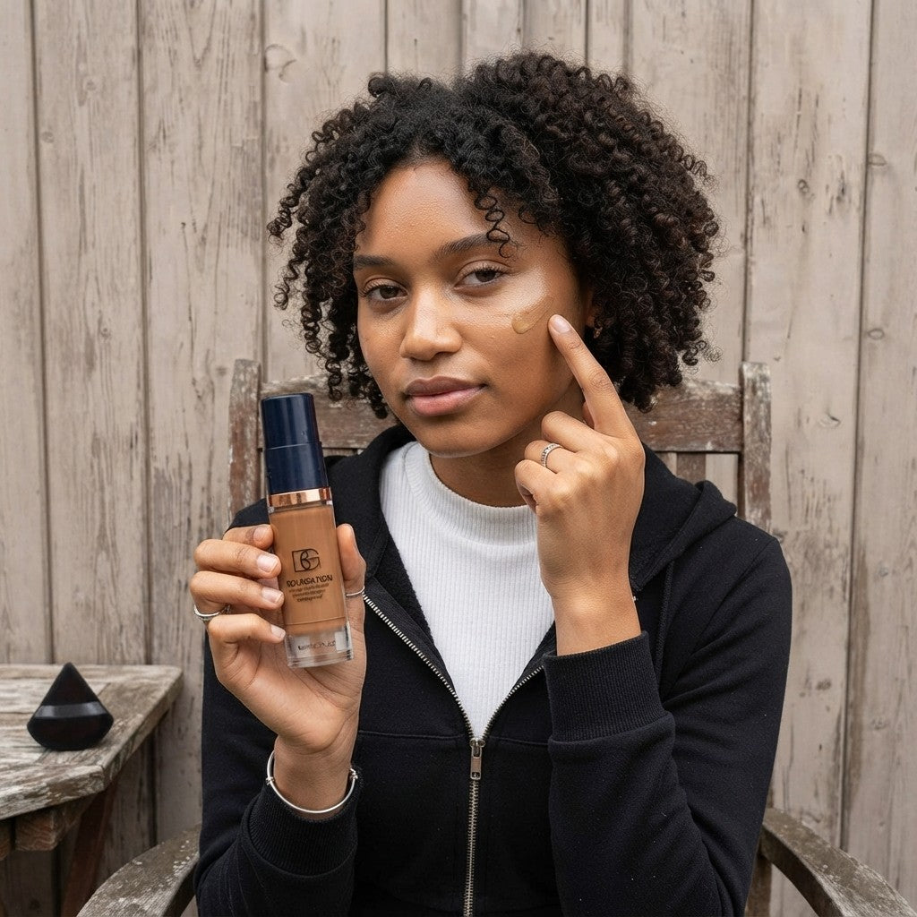 Full Coverage Waterproof Liquid Foundation Set