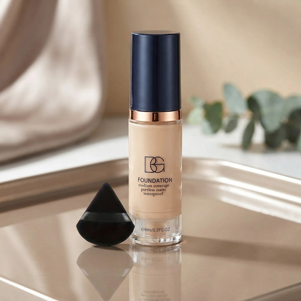 Full Coverage Waterproof Liquid Foundation Set