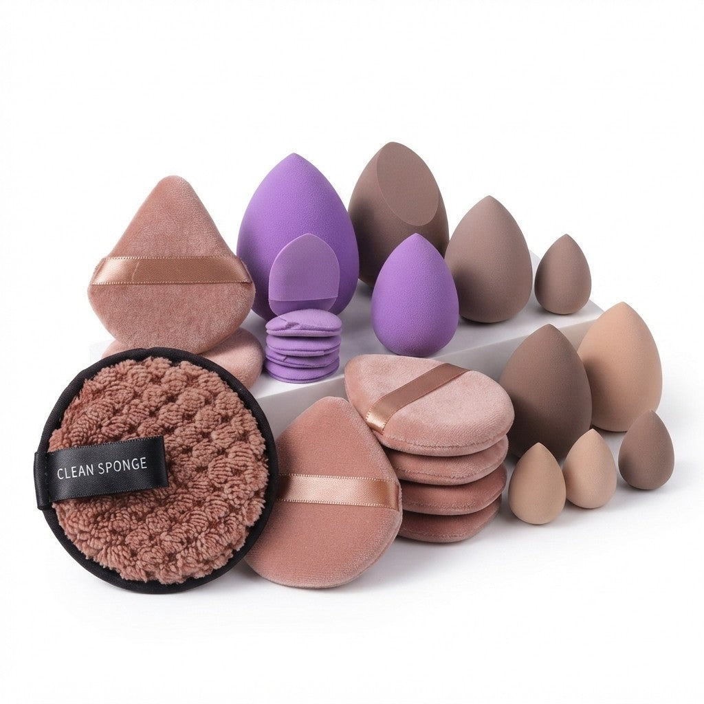 Comprehensive Makeup Sponge Set