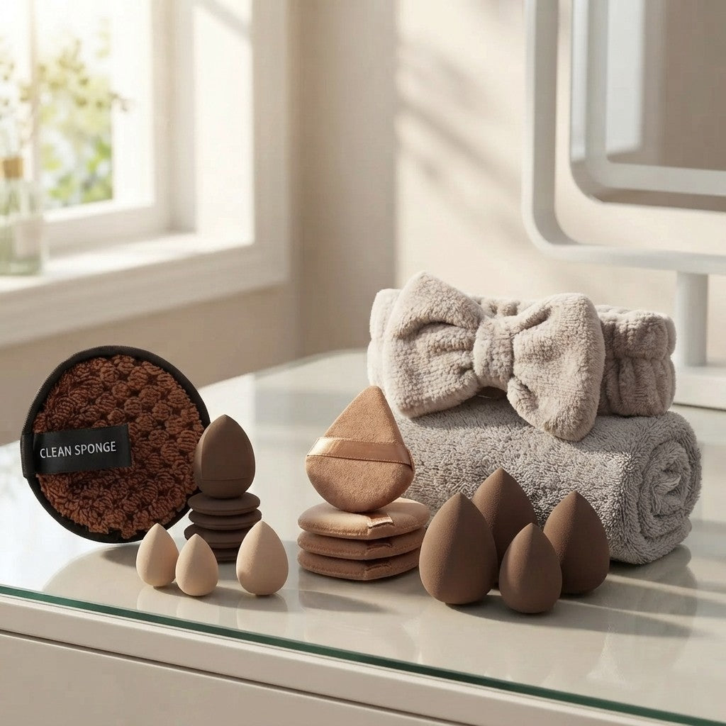 Comprehensive Makeup Sponge Set