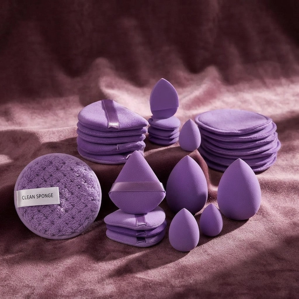 Comprehensive Makeup Sponge Set